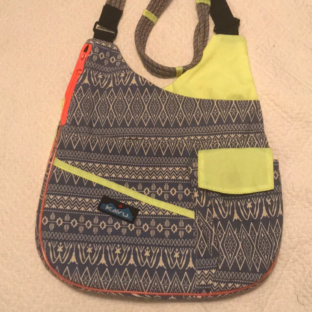 KAVU printed cross body bag